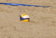 برگزاری مسابقات والیبال ساحلی در پارک کوثر شیروان