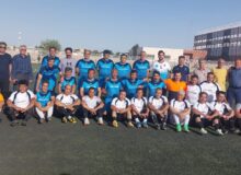 برگزاری مسابقه دوستانه پیشکسوتان فوتبال شیروان و فریمان