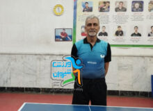 نایب قهرمانی مجید ساجدی در اولین دوره مسابقات لیگ دسته ۱ پیشکسوتان تنیس روی میز استان خراسان شمالی