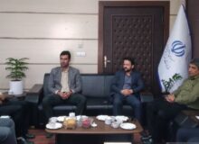 ‍  دیدار اعضای کمیته برگزاری مسابقات والیبال ساحلی کشوری با مدیرکل ورزش و جوانان