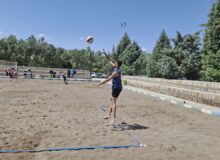 🔷 میزبانی شیروان در مسابقات والیبال ساحلی استان