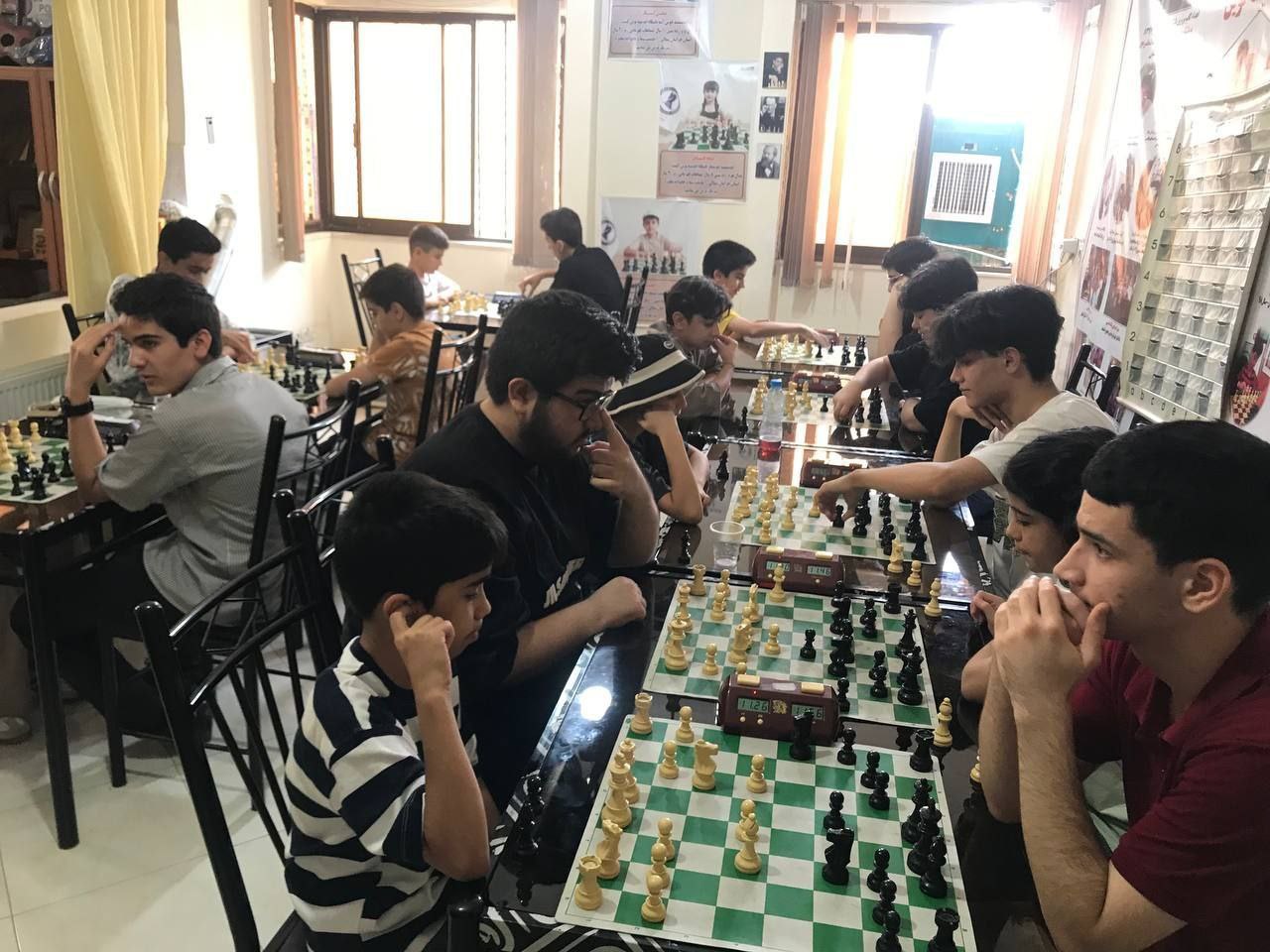مسابقات شطرنج باشگاهی در شیروان