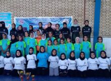 هندبال شیروان بر سکوی سوم خردسالان استان