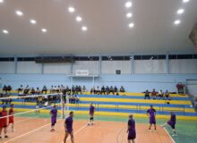 سوت آغاز مسابقات جام والیبال پیشکسوتان شیروان به صدا درآمد