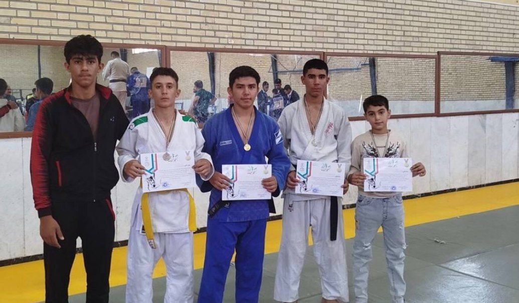🔷 درخشش جودوکاران مدرسه جودوی شیروان در رقابت‌های رده سنی نونهالان