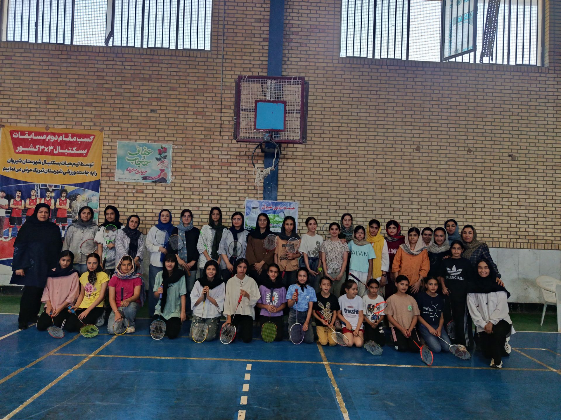 🔷 برگزاری مسابقات بدمینتون یادواره ۳۰۰۰ شهید خراسان شمالی در شیروان