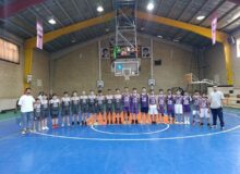 درخشش فرزین شیروان در مسابقات بسکتبال نونهالان خراسان شمالی