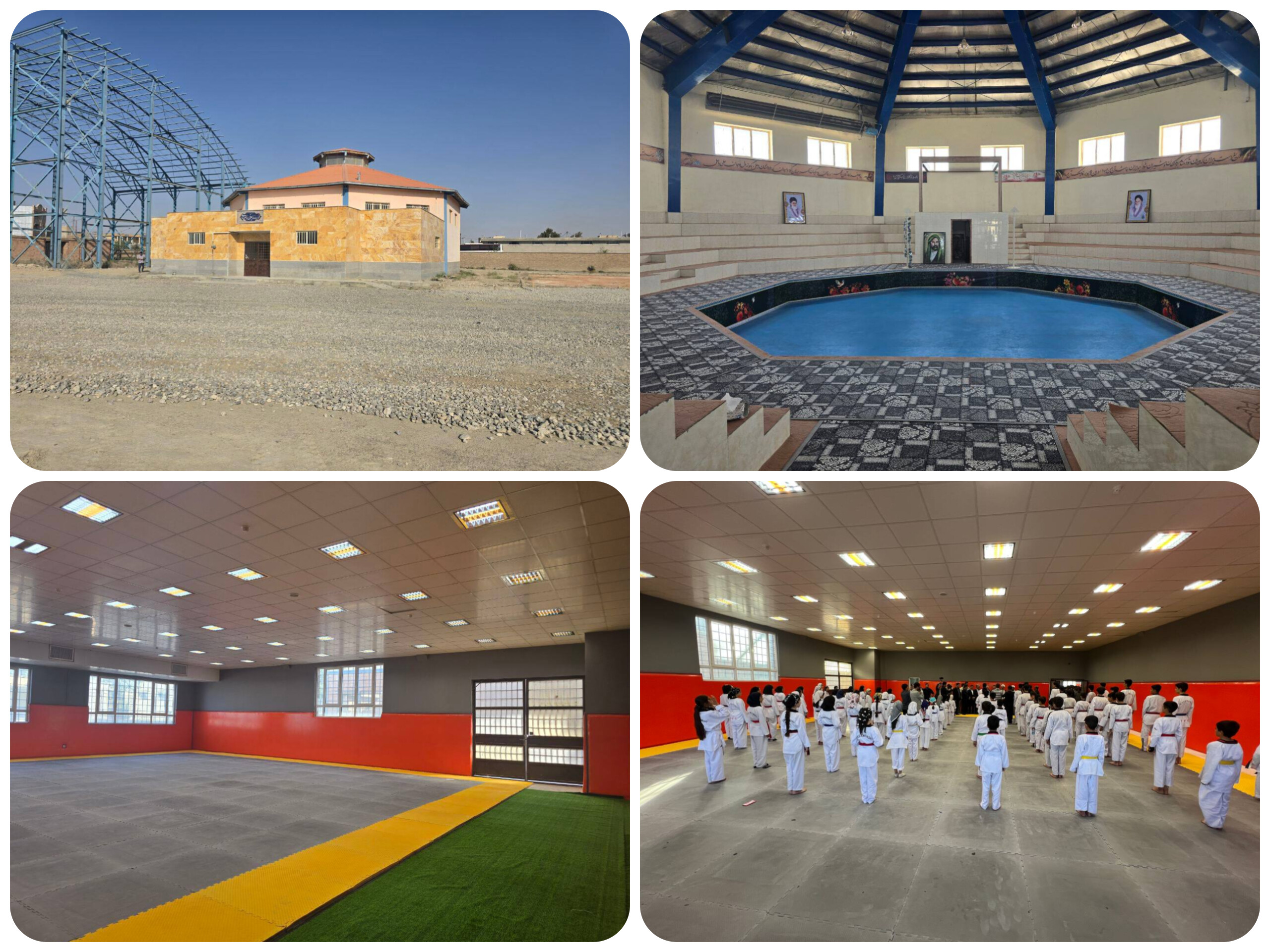 دو طرح ورزشی در شیروان به بهره‌برداری رسید