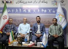 🔷 حضور مسئولان ورزش و جوانان شیروان در پایگاه خبری ورزش شیروان به مناسبت روز خبرنگار