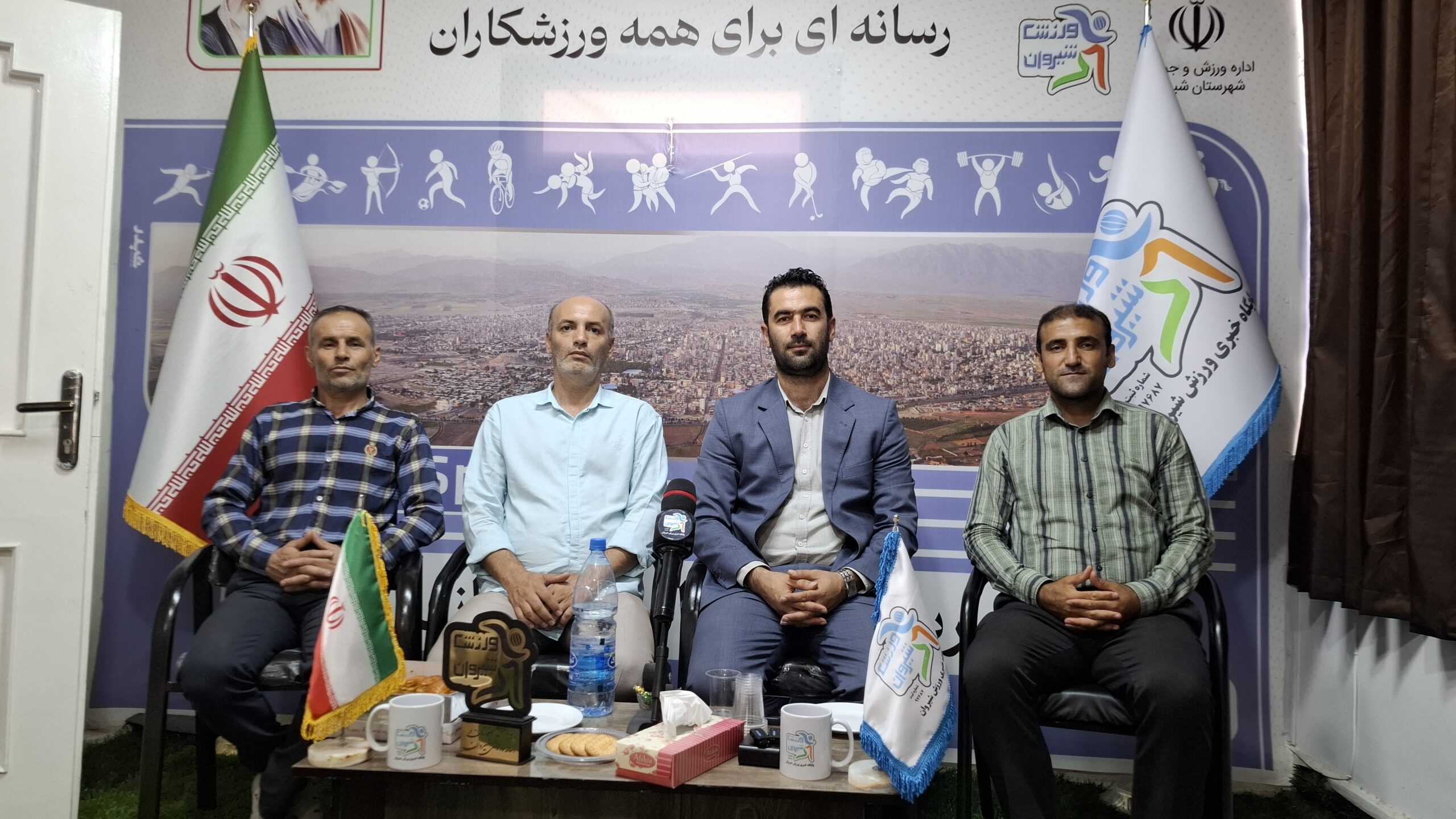 🔷 حضور مسئولان ورزش و جوانان شیروان در پایگاه خبری ورزش شیروان به مناسبت روز خبرنگار