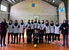 🔷 قهرمانی تیم والیبال هستی شیروان در مسابقات شش‌جانبه فاروج