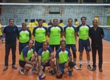 شیروان نائب‌قهرمان مسابقات والیبال پیشکسوتان استان شد