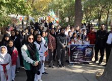 ورزشکاران شیروانی با حضور باشکوه خود در کنگره ش.ه.دای شهرستان، سنگ تمام گذاشتند