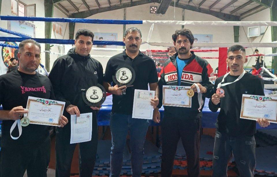 تیم MMA شیروان نائب‌قهرمان مسابقات استانی شد