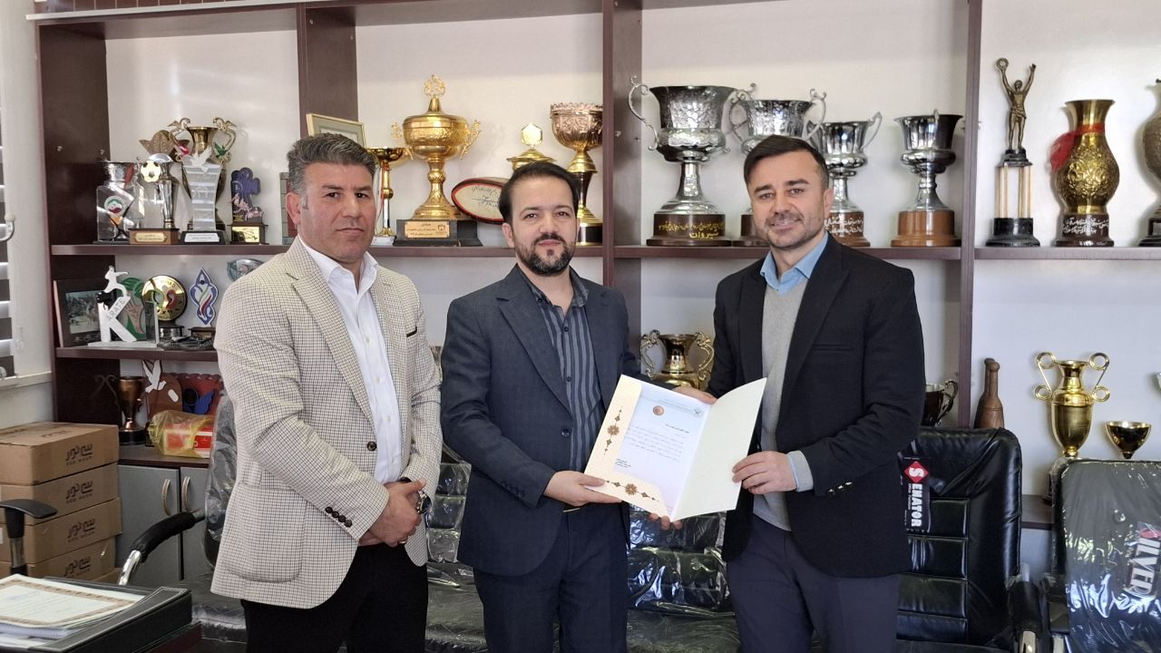 امین عوض زاده رئیس هیئت آمادگی جسمانی شهرستان شیروان شد.