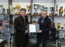 ابراهیمی رئیس هیئت انجمن های ورزشی شهرستان شیروان شد