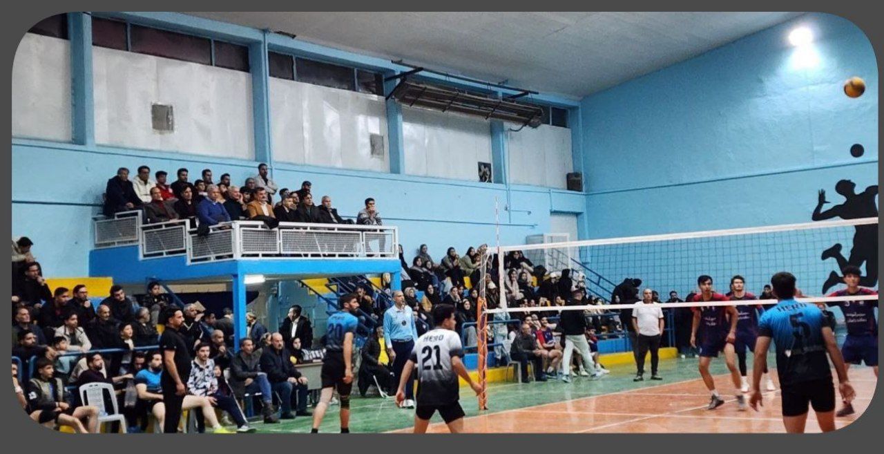 صعود بجنورد و شیروان به فینال لیگ برتر والیبال خراسان شمالی