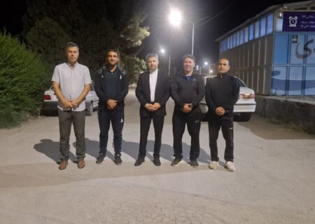 بازدید میدانی مدیرکل ورزش استان از استادیوم آزادی شیروان