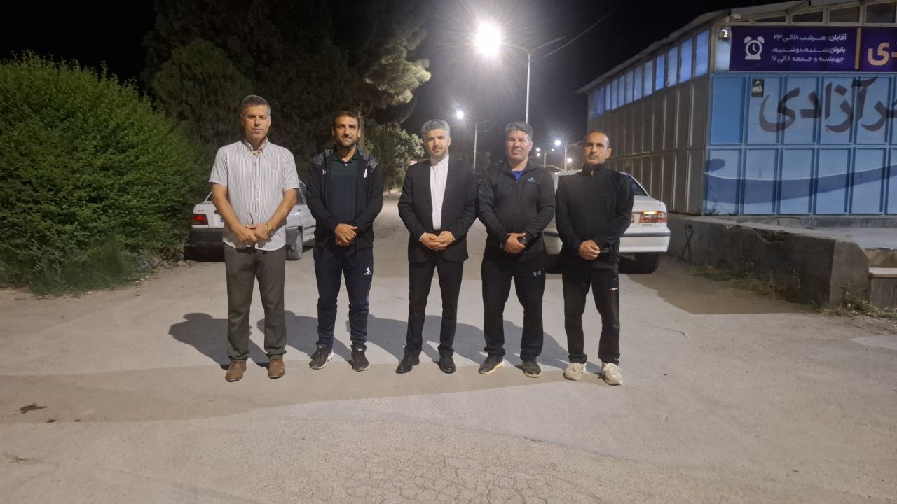 بازدید میدانی مدیرکل ورزش استان از استادیوم آزادی شیروان